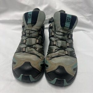 Salomon Women’s Hiking Boots in Gray and Blue